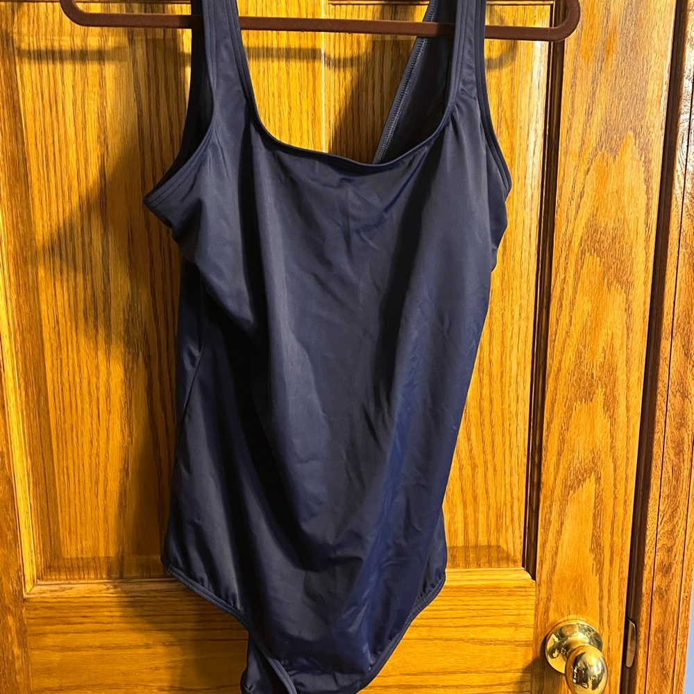 COPY - Lands' End 16 Long Navy One Piece